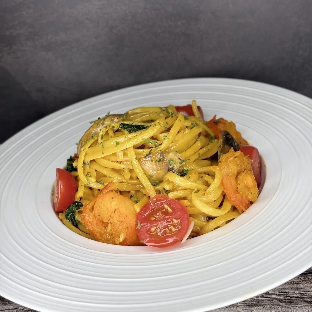 Spaghetti Ecrevette Sauce Tomate